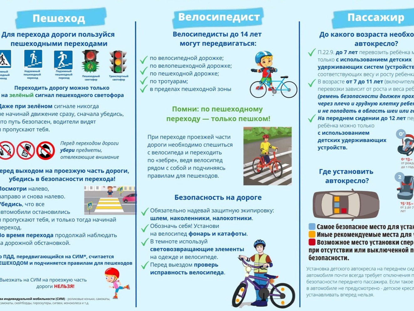 ПАМЯТКИ ДЛЯ ДЕТЕЙ И РОДИТЕЛЕЙ.